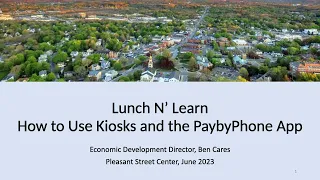 Senior Center Lunch N’ Learn