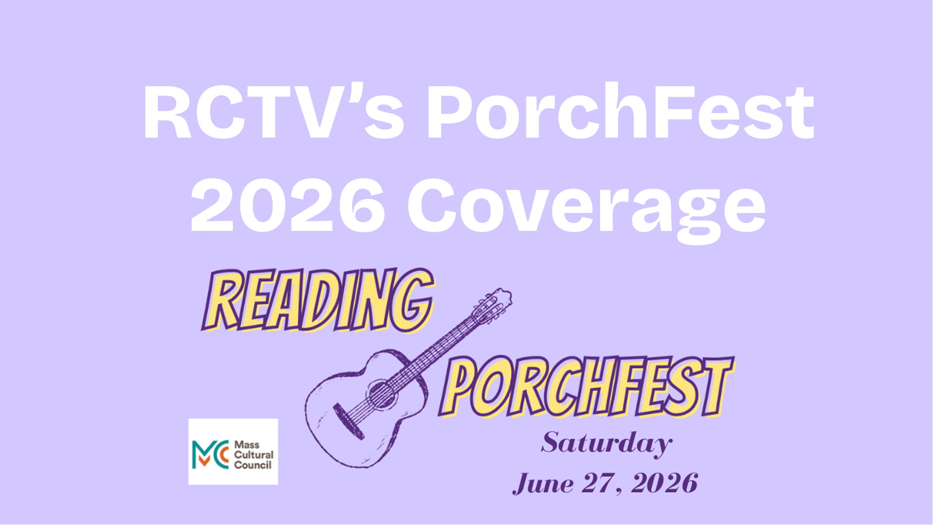 PorchFest 2026 Performances