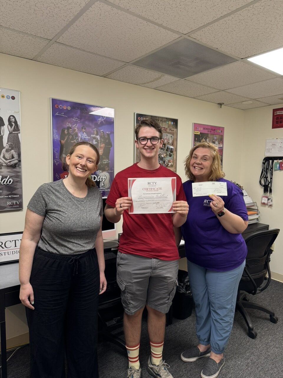 RCTV Awards Annual Scholarship to Outstanding Student Intern, Ben Goldlust